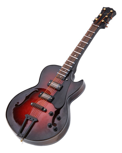 Modelo De Instrumento Réplica De Guitarra Clássica Em Miniat