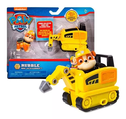 Rubble Patrulla Canina Con Vehiculo Ultimate Rescue