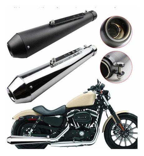 Tubo De Escape Café Racer Universal