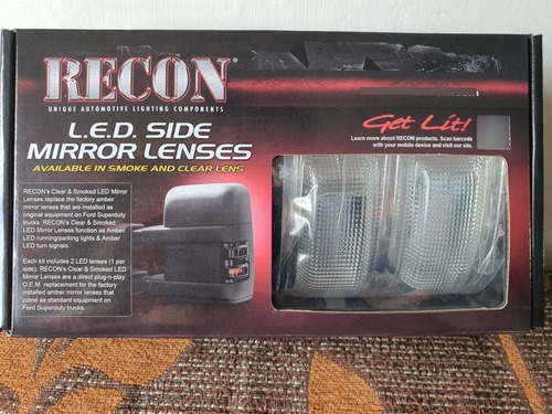 Luces Led Para Retrovisor F250/f350 2008-2015