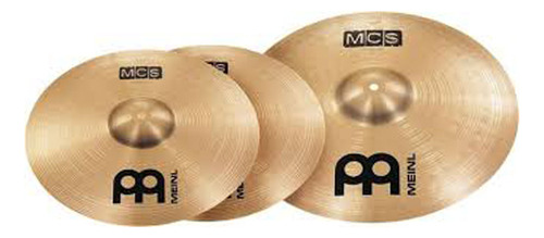 Set De Platillos Meinl Mcs-1418 Hh 14  + Crash/ride 18  Prm