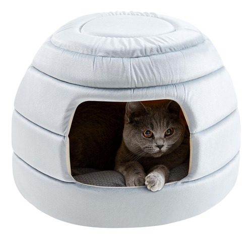 Made4pets Cama Y Casa Para Gatos, 2 En 1, Plegable, Para Gat