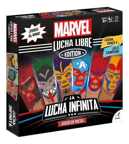 Juego De Mesa - Marvel Lucha Libre Lucha Infinita