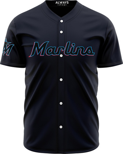 Jersey Beisbol Miami Marlins M1