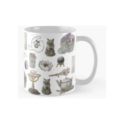 Taza  Y Puede Leer Estrellas Y Cartas Del Zodiaco. Misterios