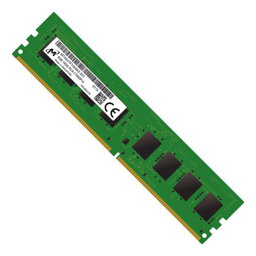 Micron Udimm Ecc Unbuffered 8gb Ddr4 2133 Mhz Pc4-17000e