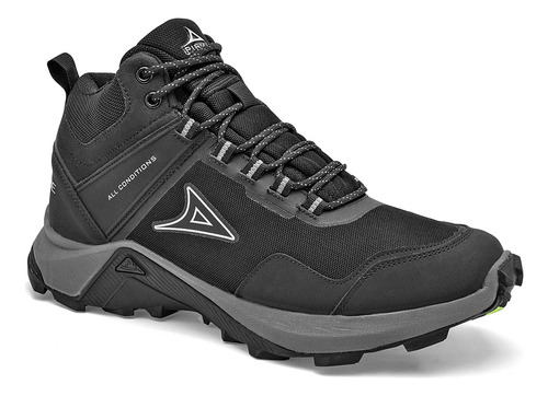 Bota Hiking Hombre Pirma Negro 121-421