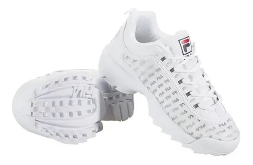 Compartilhar tênis fila 2025 disruptor branco feminino