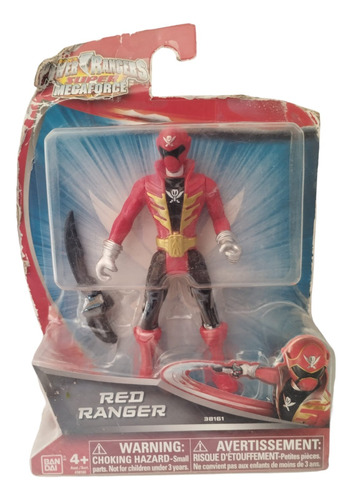 Power Ranger Rojo Power Rangers Super Megaforce Bandai