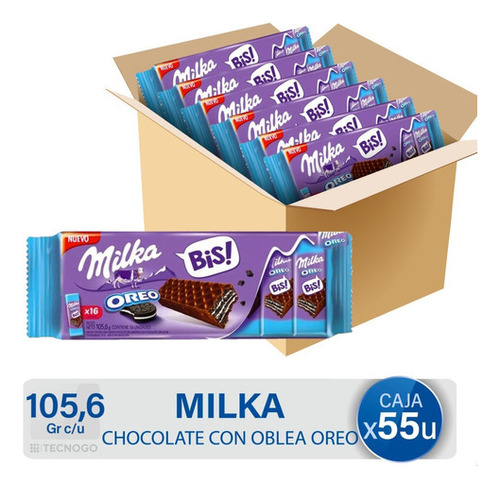 Caja Oblea Milka Bis Oreo Chocolate Pack - Mejor Precio