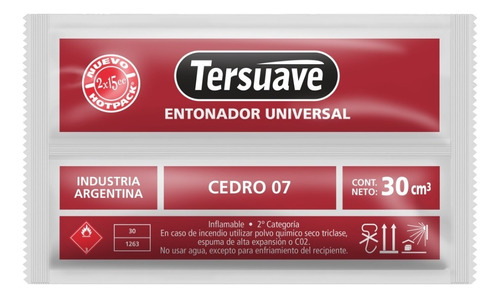 Entonador Tersuave Universal 30 Cc - Mix Color Cedro