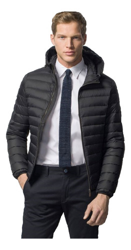 Campera Inflable Corderito Capucha Desmontable Impermeable
