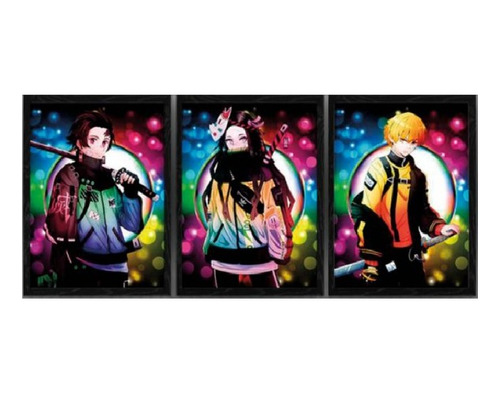 Cuadro 3d Lenticular Kimetsu No Yaiba Tanjiro Nezuko Zenits