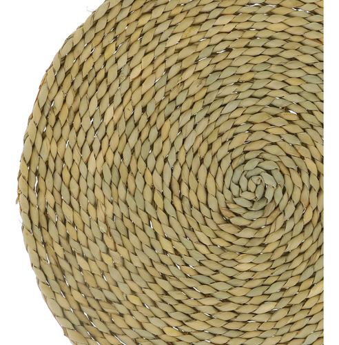 Cojín Redondo De Paja Para Puf, Tatami