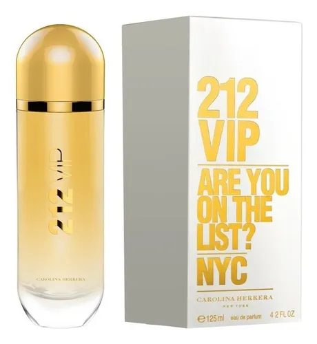 Carolina Herrera 212 Vip 125 Ml Para M.