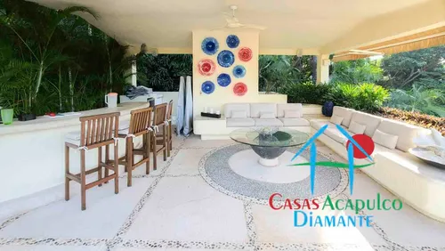 Cad Villa Del Mar. Alberca, Vista A La Bahía Y Cancha De Tenis