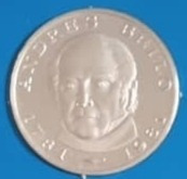 Moneda Conmemorativa Andrés Bello 1981, Plata.