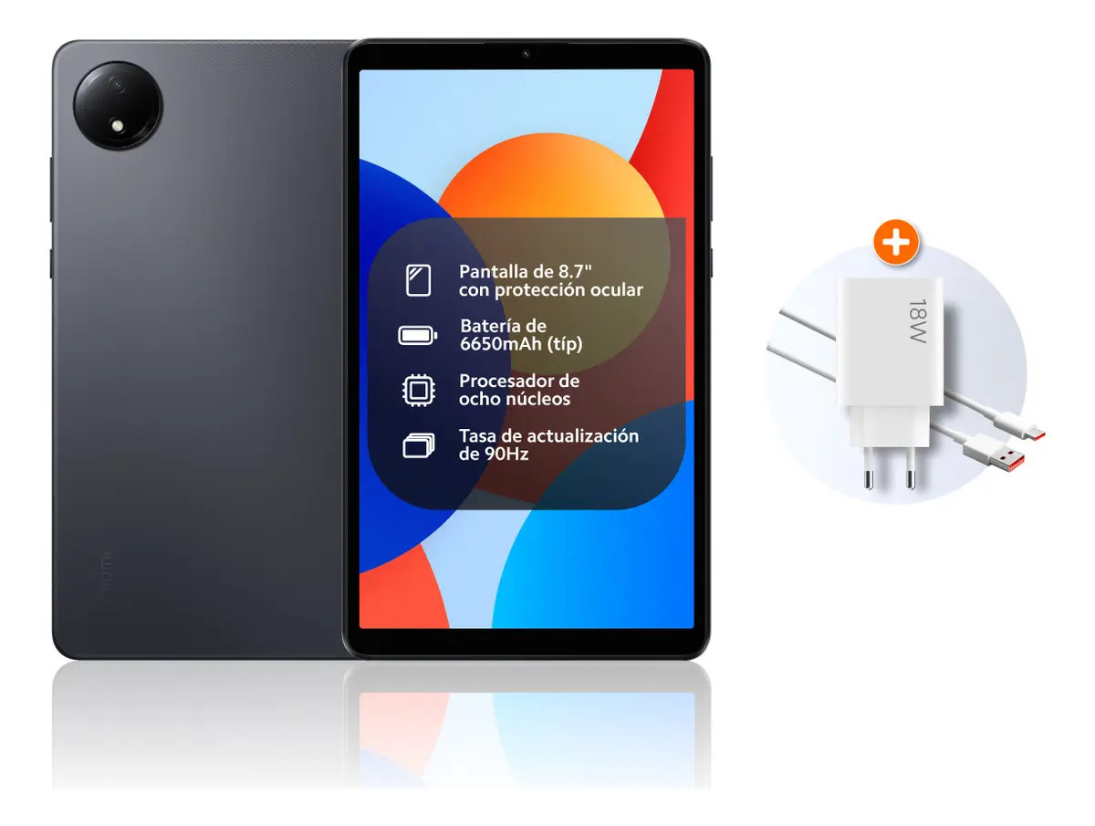 Tablet Xiaomi Redmi Pad SE 8.7” Gris Oscuro 4GB RAM + 128GB ROM