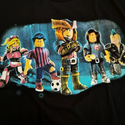 Camiseta Camisa Roblox Personagens Jogos Envio Rápido