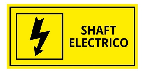 Identificador Shaft Electrico, - Letreros Para Oficinas