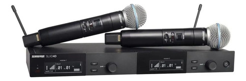 Shure Slx Slxd24d B58 Micrófono Inalámbrico Negro Negro