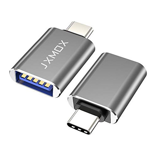 Adaptador Usb C A Usb Jxmox (paquete De 2), Usb C Macho A Us