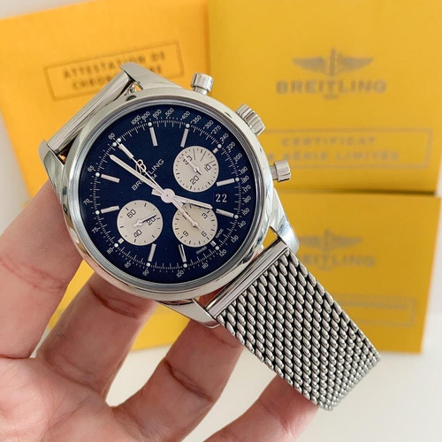 Breitling Transocean Chrono Edição Limitada 43mm Completo
