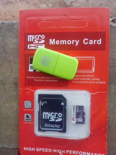 Cartão De Memória 256gb Com Adaptado Usb