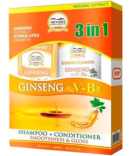 Kit De Ginseng Shampoo+ Acondic - mL a $41
