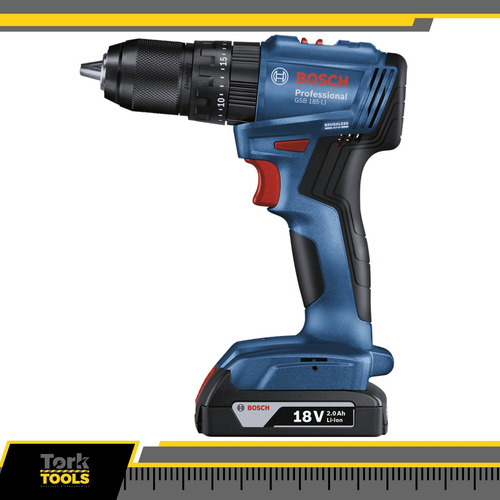 Kit Furadeira/paraf Impacto Gsb185-li 7 Brocas X-line Bosch
