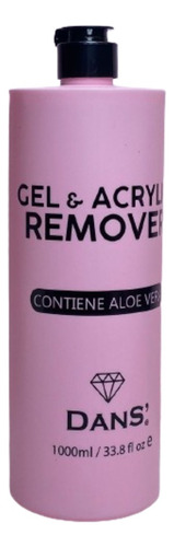 Gel & Acrylic Remover Con Aloe Vera 1 Litro Marca Dans