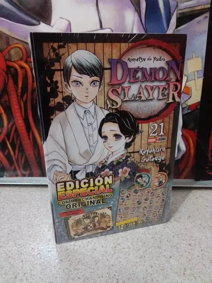 Manga Demon Slayer Tomo 21 Edición Especial Panini Nuevo