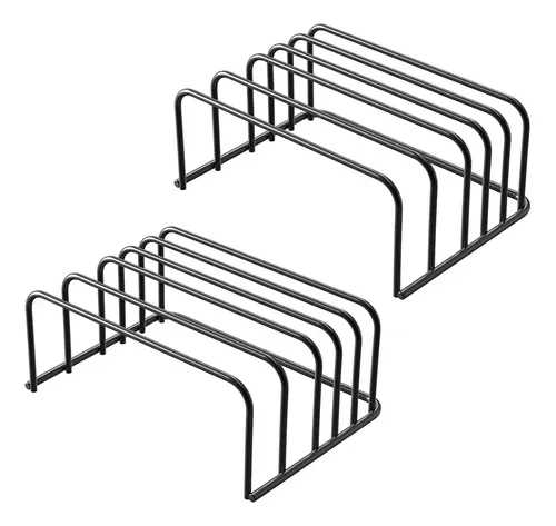 Estante Colgante Para Tablas De Cortar – De Acero Inoxidable, Organizador Bajo Gabinete Para Cocina