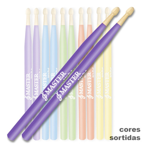 Baquetas Infantil Ll Kids (cores 5514  Liverpool