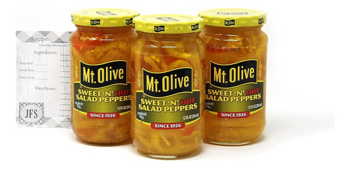Mt. Olive Sweet N Hot Salad Peppers 12 Fl Oz (12.0 Fl Oz) 3 