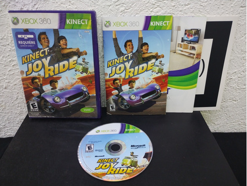 Kinect Joy Ride Xbox 360 Completo Original