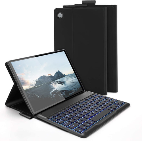 Funda Teclado Retroiluminada Para Lenovo Tab M10 Plus 10.3 