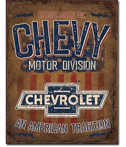 Anuncio Poster Lamina Cartel Chevy Motor Division