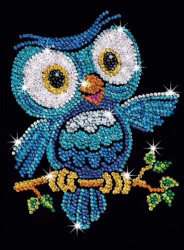 Sequin Art Rojo Sparkling Craft&nbsp;&ndash;&nbsp;kit De Ima