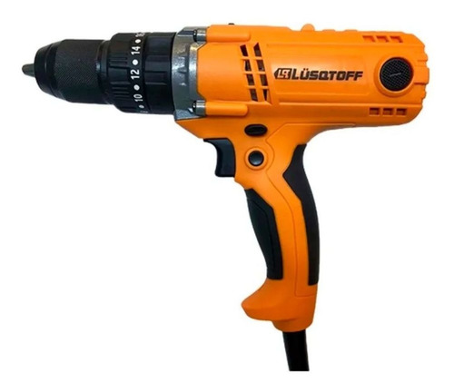 Imagen 3 de 7 de Taladro Atornillador Lusqtoff Electrico 300w 10mm Torque Reg