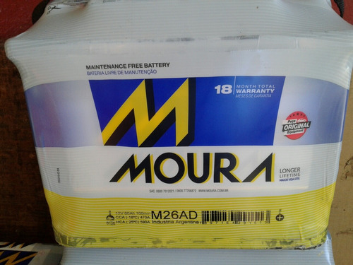 Bateria Moura 26 Ad 