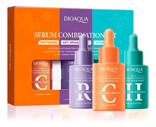 Set Sueros Antiedad X 3 Bioaqua - mL a $115