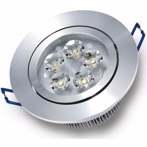 Spot Dicroica Led 5 W  Dimmer O Dimerizable Acero Inoxidable