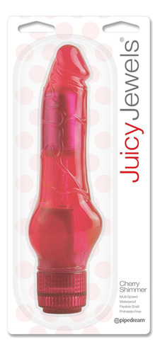 Vibrador Consolador Juicy Jewel Dildos Juguete Sexual Sex Color Rojo