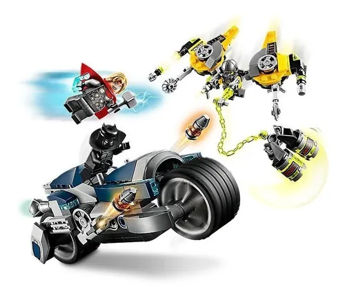 Lego Marvel Avengers 76142 Ataque De La Moto Veloz Vengadora 226 pcs