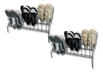 Comprar Kit X 2 Botineros Calzado 9 Pares Zapatillas Zapatero Negro
