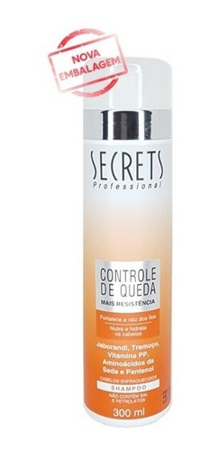 Shampoo 300ml Controle De Queda - Secrets Professional