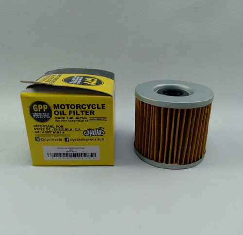 Filtro De Aceite / Suzuki Gs500 / Gpp