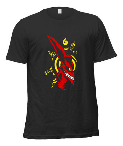 Playera Anime Naruto Kurama Kyubi A2