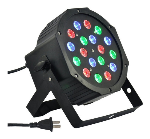 Proton Par 18 Led Rgb Efectos Iluminacion Luces Dj Boliche